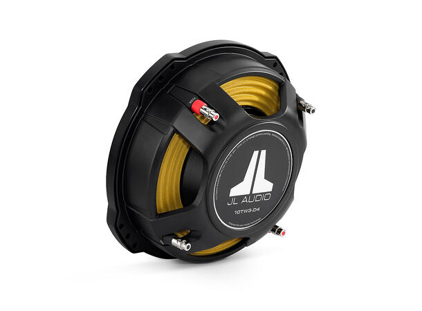 JL Audio 10TW3-D4 subwoofer SLANK 10" 4ohm DVC 400W 